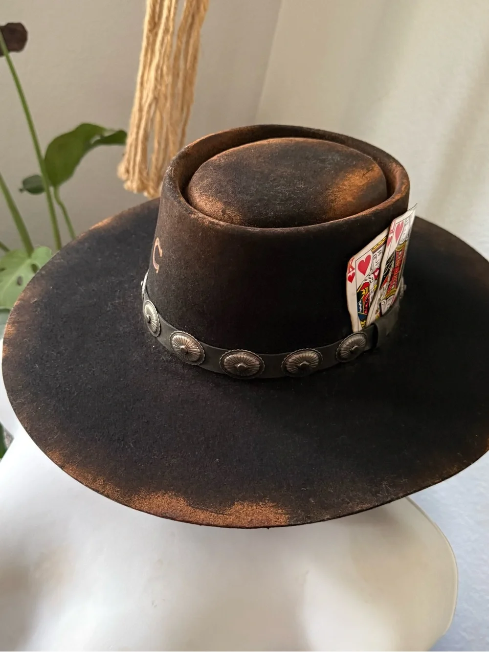 Charlie 1 Horse High Desert Distressed Black Western Cowboy Hat Small